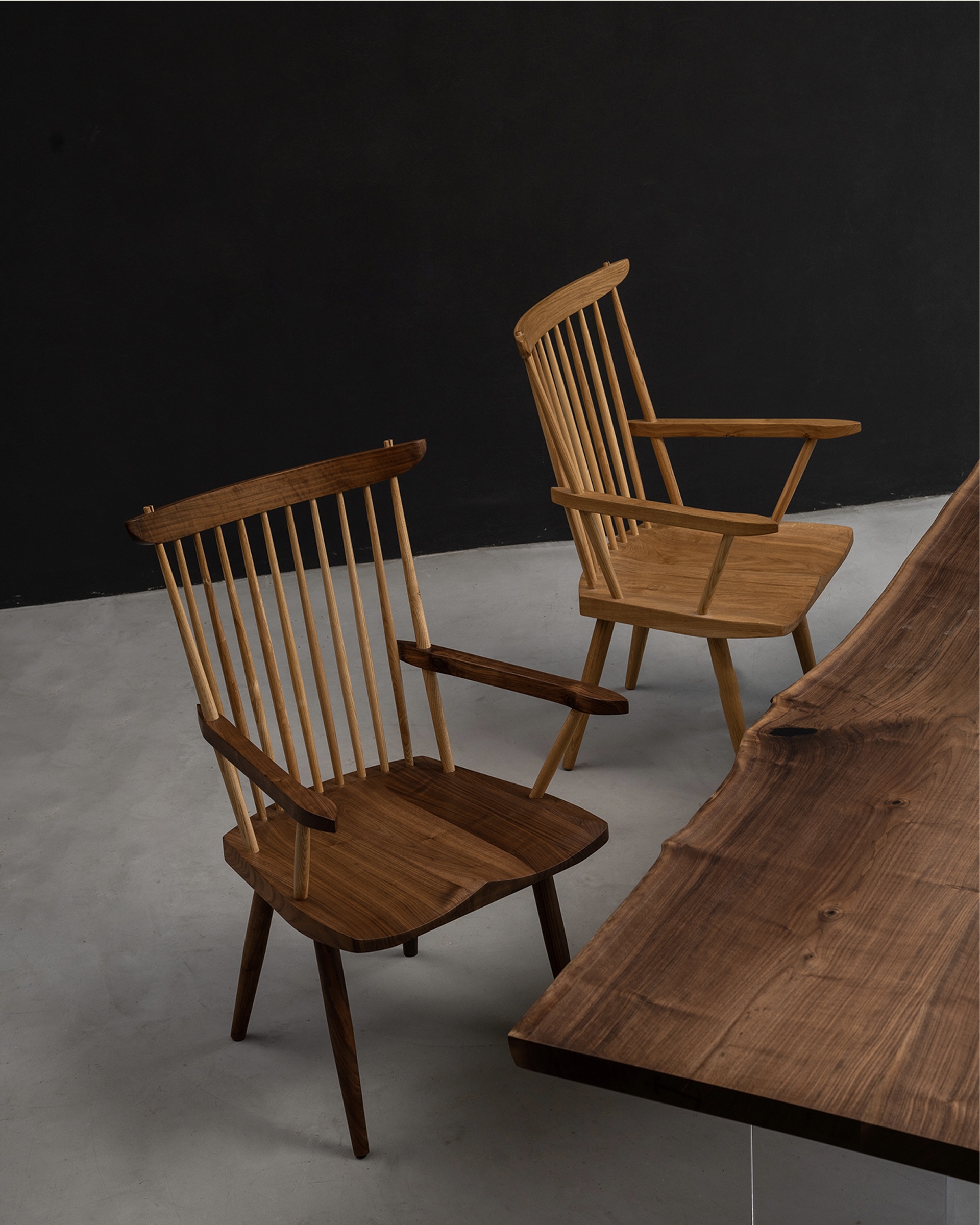George Nakashima Chair, full view