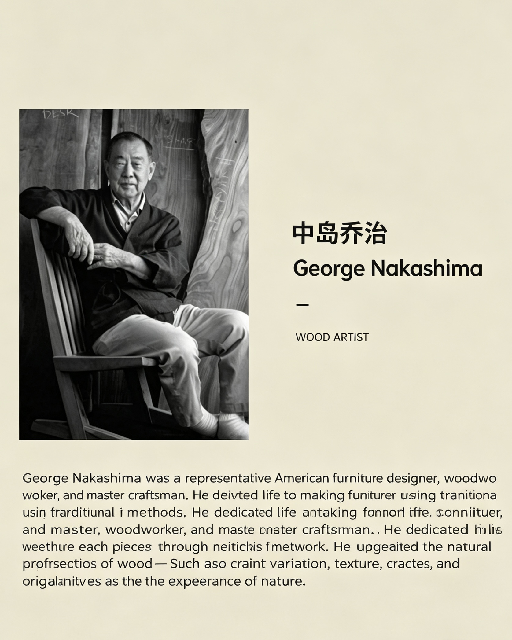 George Nakashima Chair gallery view 7
