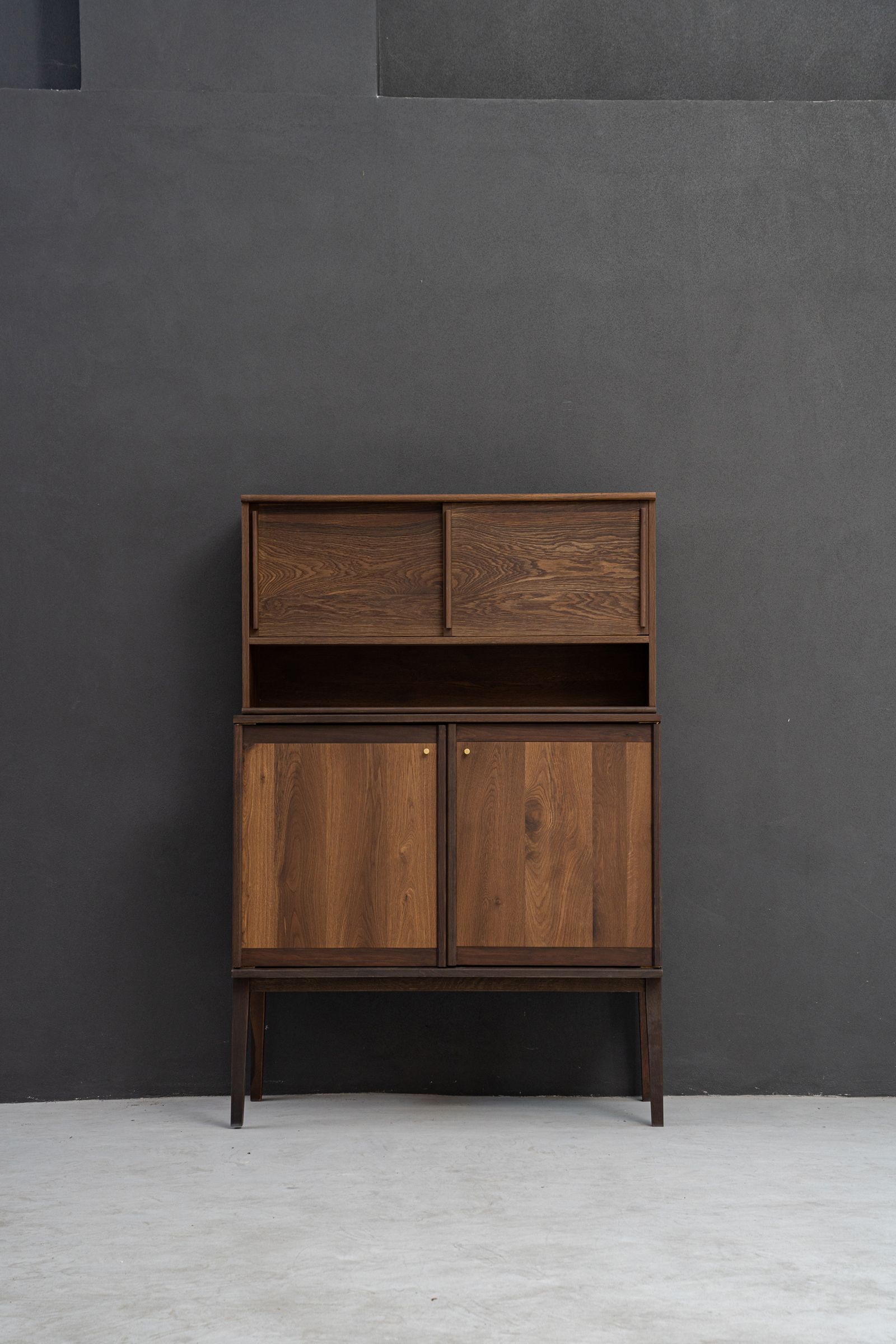 Granary Cabinet Smoked Oak, main image