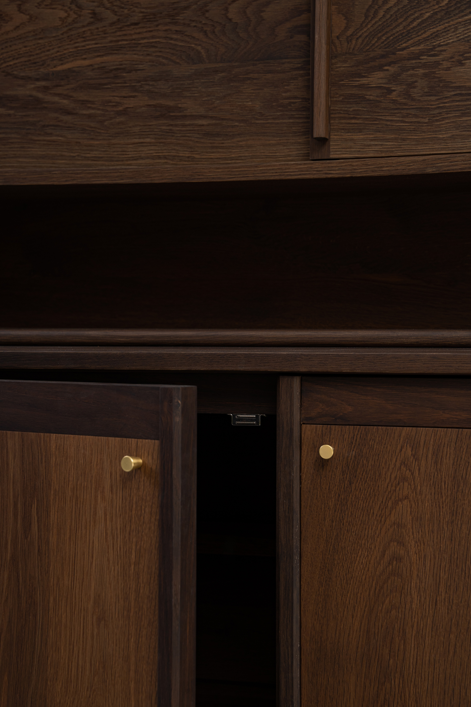 Granary Cabinet Smoked Oak gallery view 6