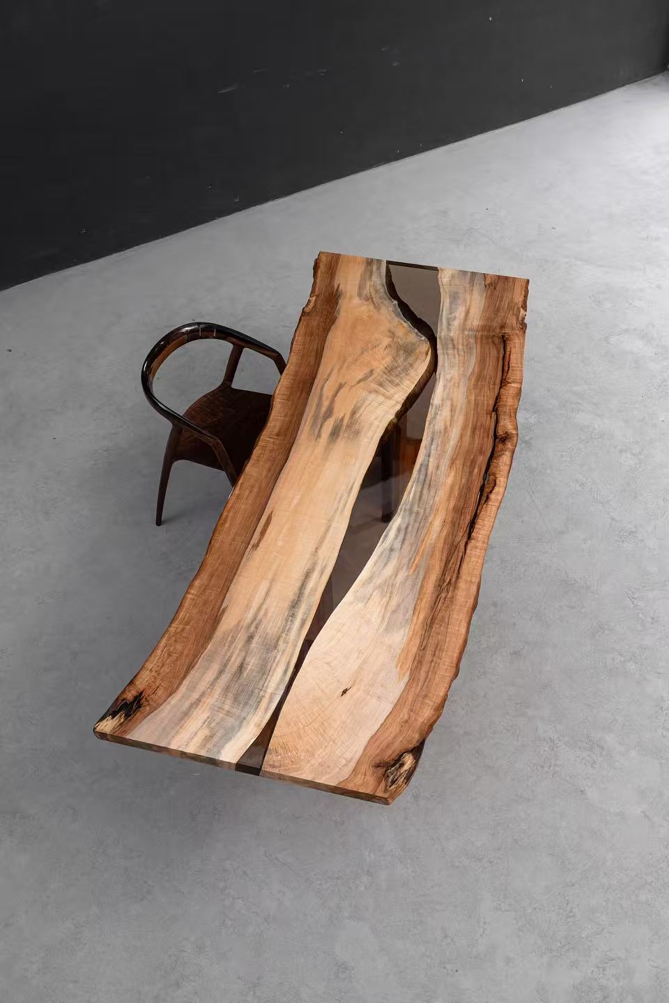 Japanese Horse Chestnut JHC-007, full slab view