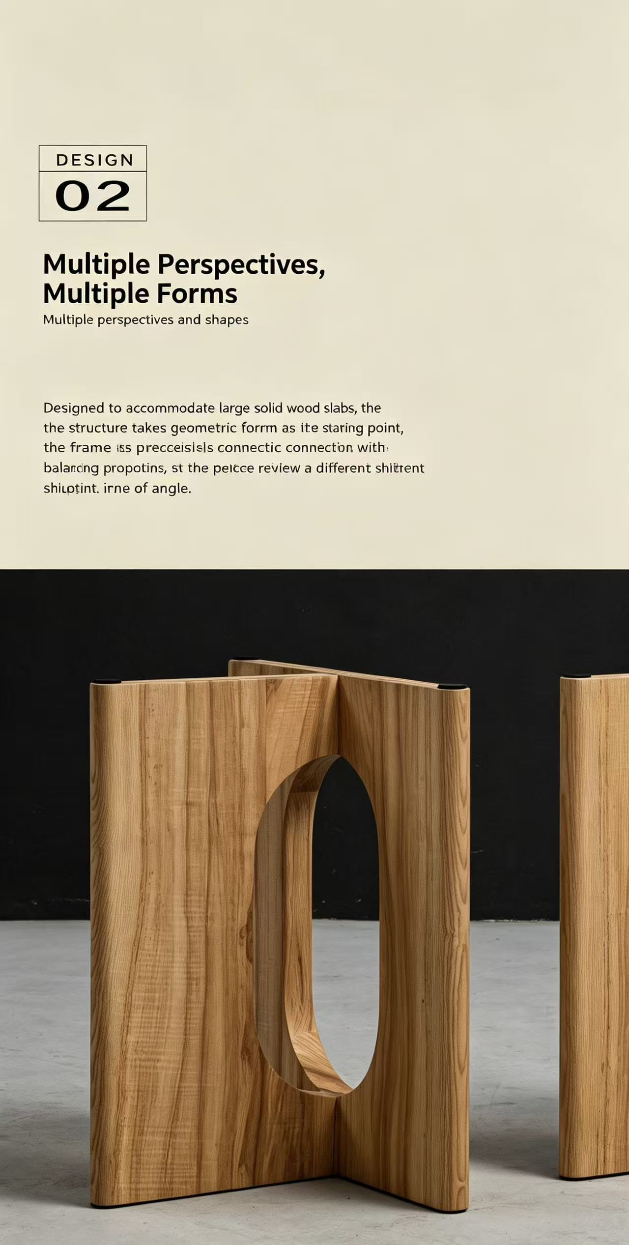 OYA Table Base gallery view 4