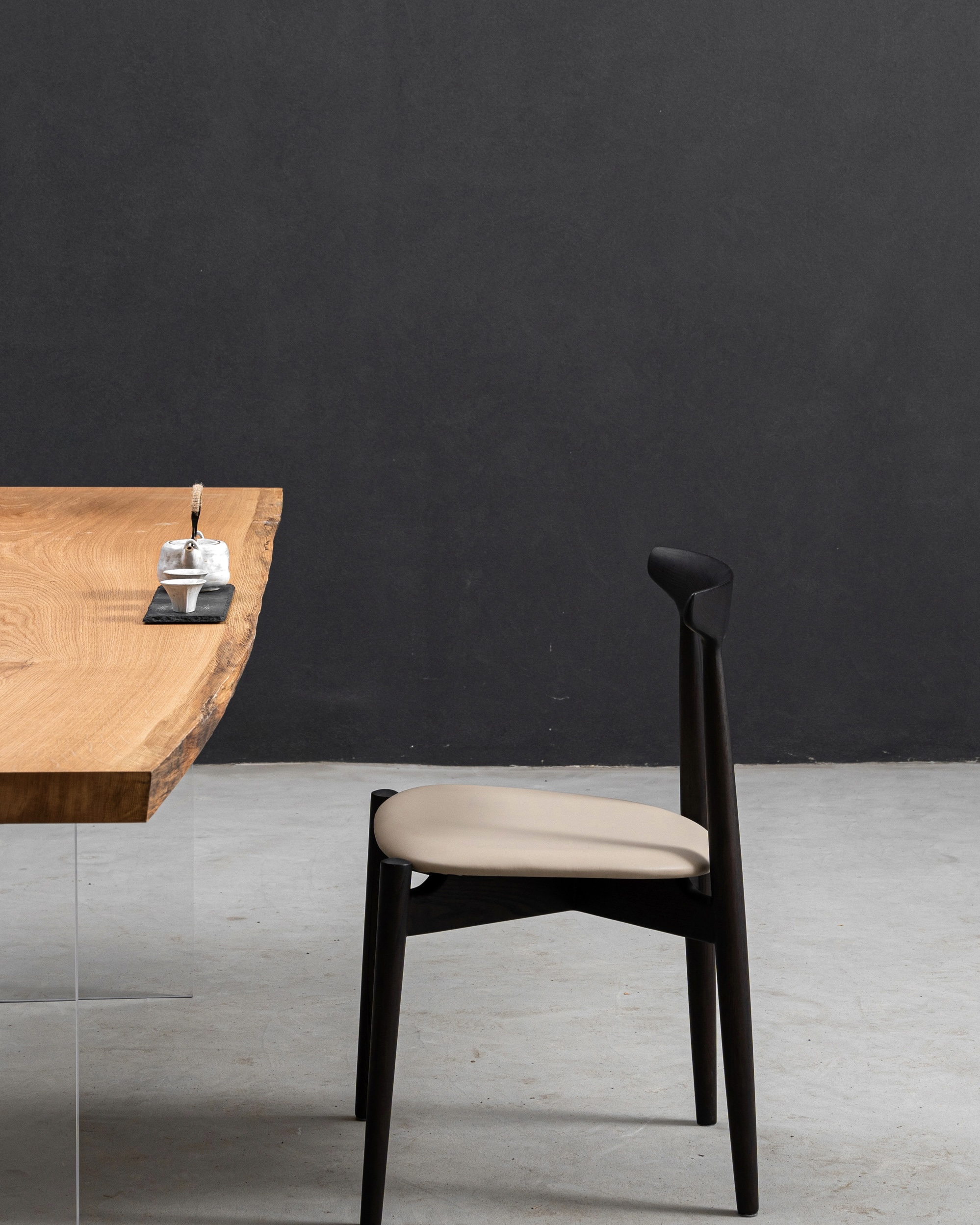 Xiaobu Jian Chair Light Grey gallery view 4