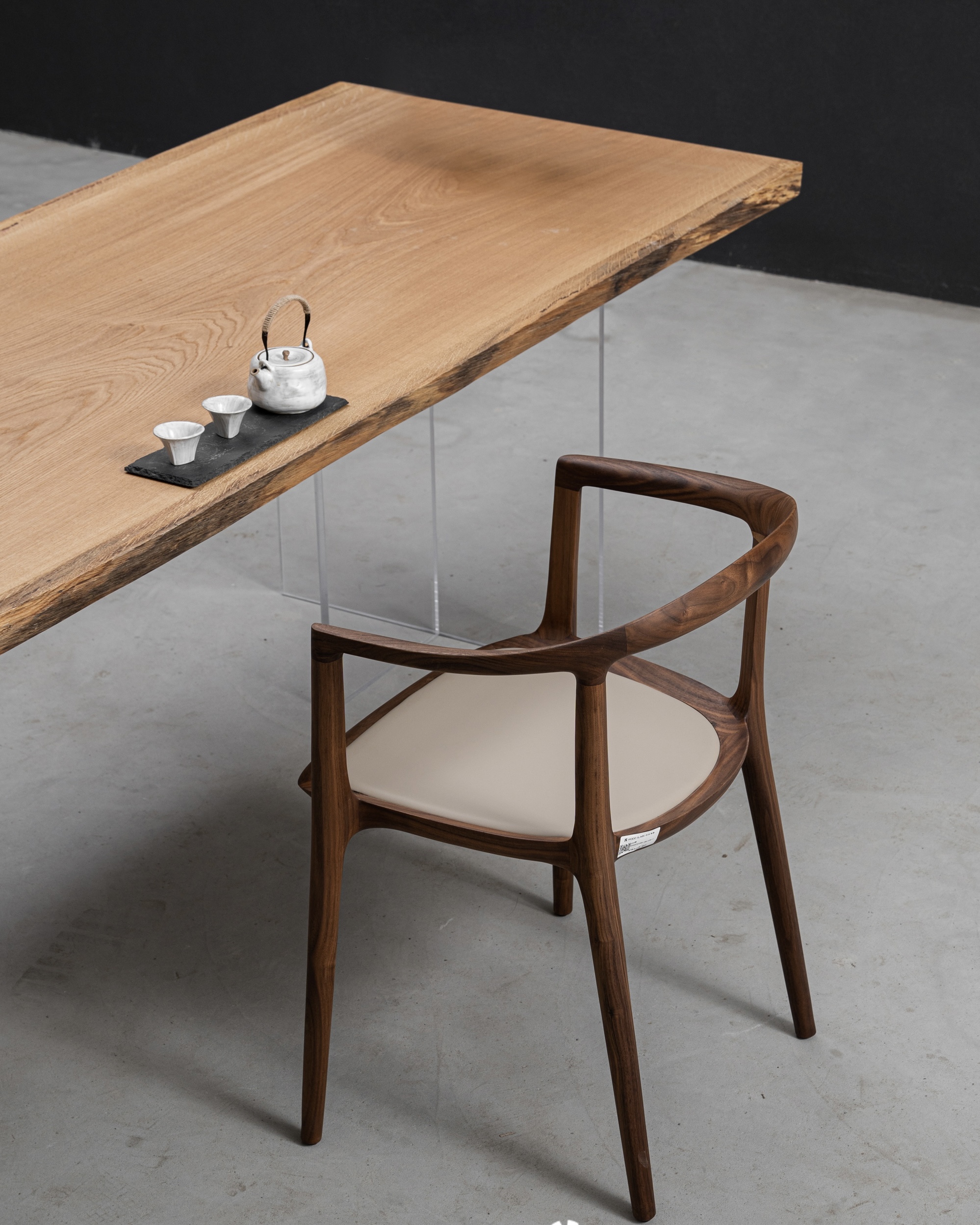 Yunchu Chair North American Black Walnut gallery view 4