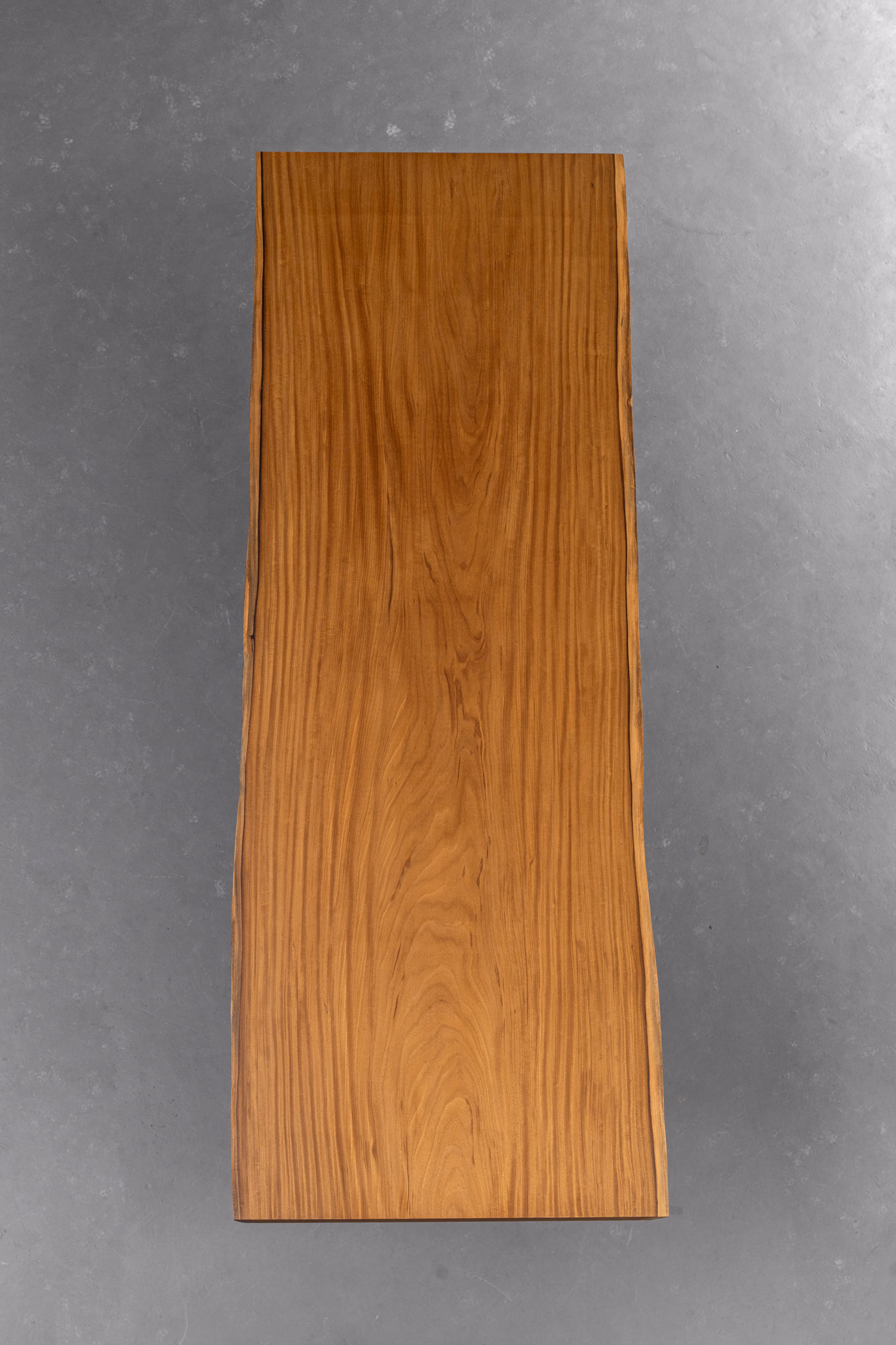 Afromosia solid wood slab